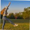 Outanaya 2pcs Kick Shuttlecock Toy for Outdoor Entertainment Lightweight Chinese Jianzi Leisure Game Brightly Colored Foot Exercise Toy for All Ages Improve Coordination Fitness view 4