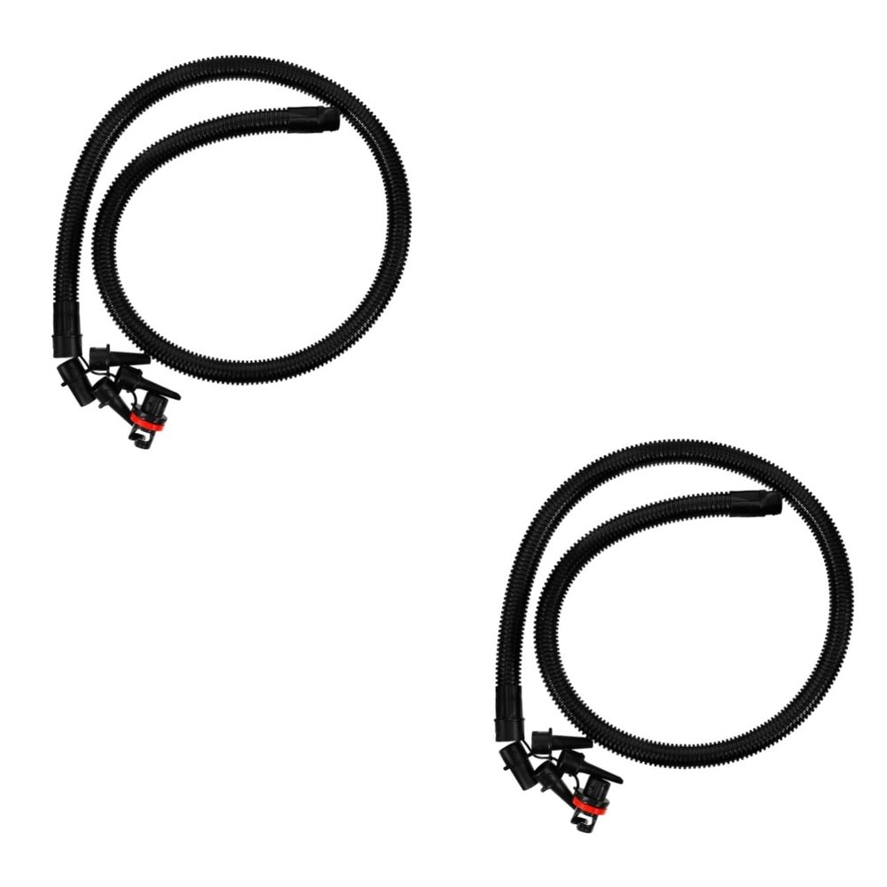 BESPORTBLE 2pcs Kayak Inflator Pump Hose Adapter Lightweight Extension Tube for Inflating Boats Swim and Essential Kayak Accessories for Outdoor Adventures