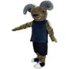 Adult Ram in Royal Blue Vest High School Suit Animal Mascot Costume Party Carnival Costumes view 1