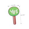 Tofficu 2pcs Cards Handheld Classroom Accessory No Yes Paddle Voting Board for Education view 2