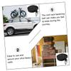 BUGUUYO 2pcs Cargo Tightening Belt Reinforced Ratchet Buckle Kayak Binding Strap for Securely Fastening Luggage Boards and Boats view 2