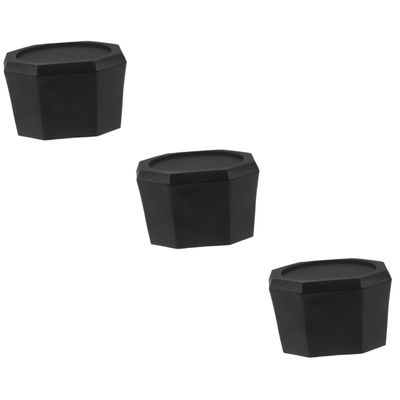 BESPORTBLE 3pcs Racket End Cap Tennis Racket End Protector Replacement Handle Tennis Accessories Non-Slip Grip