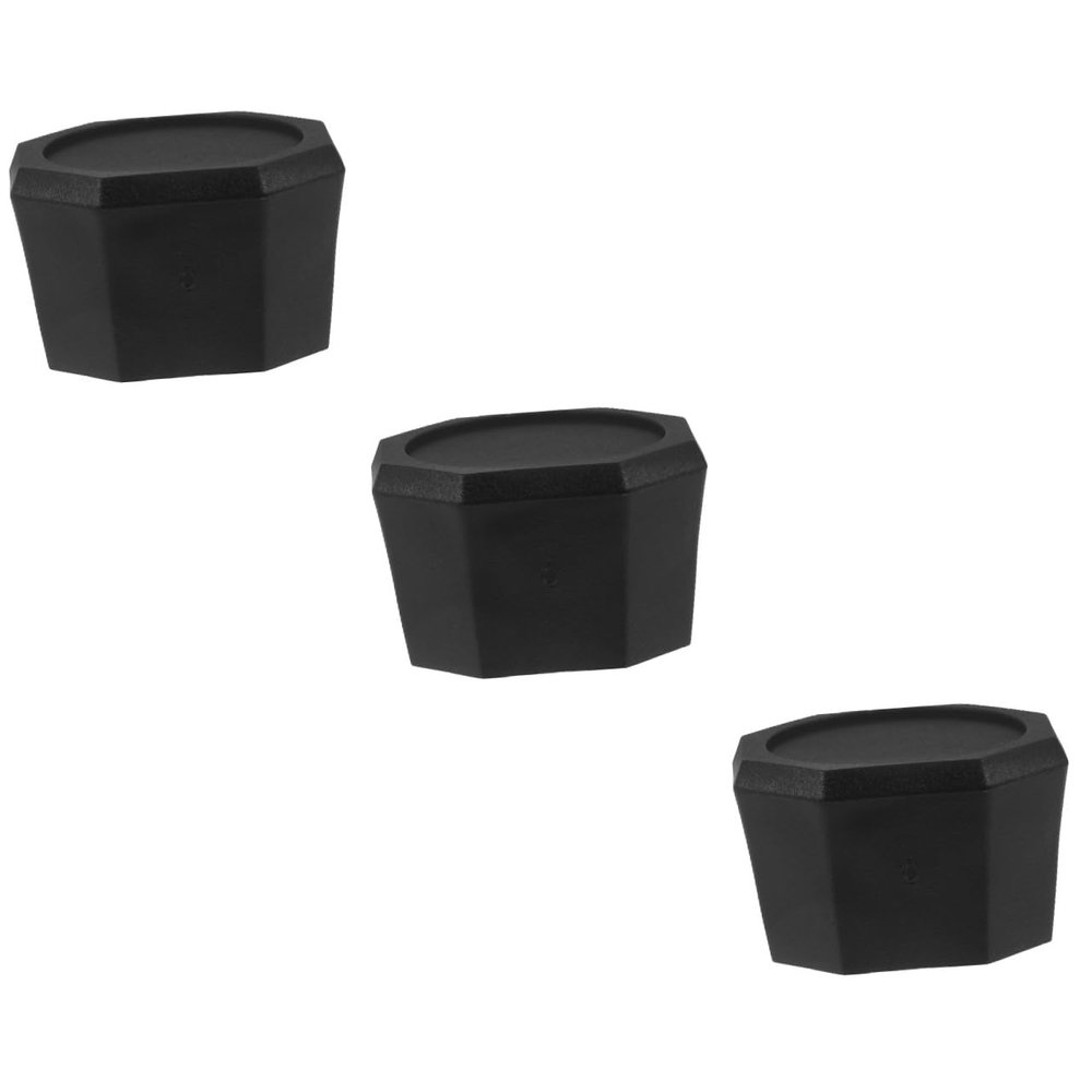 BESPORTBLE 3pcs Racket End Cap Tennis Racket End Protector Replacement Handle Tennis Accessories Non-Slip Grip
