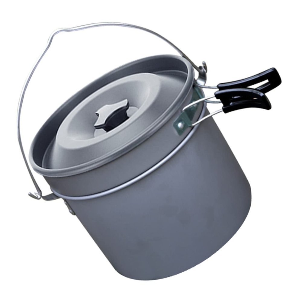 VANZACK 1set Multifunctional Outdoor Cooking Pot Set Lightweight Non-stick Backpacking Cookware for Camping Hiking and Picnics Compact and Cookware