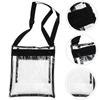 BIUDECO Clear Crossbody Stadium Bag with Adjustable Strap Transparent Purse for Outdoor Events Music Festivals and Sports Stylish and Functional Accessory for Women and Men view 4