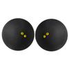 VANZACK 2pcs Squash Balls Double Yellow Dot Professional Racket Ball High Elastic view 1