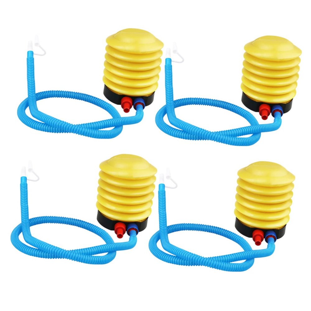 VANZACK 4pcs Foot Pump for Inflatables Air Blower Electric Inflator Pump for Air Bed Bellows