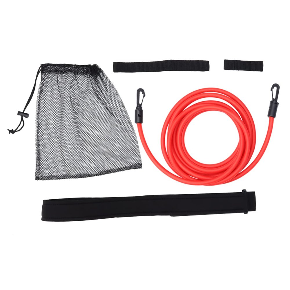 NULYLU Swim Resistance Belt Elastic Exercise Belt Swimming Rope for Resistance Training