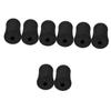COOLHIYA 8pcs Gym Replacement Parts Leg Extension Machine Cover Foot Pads Tube Grip Foam Roller Pad Replacement