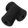 COOLHIYA 8pcs Gym Replacement Parts Leg Extension Machine Cover Foot Pads Tube Grip Foam Roller Pad Replacement view 3