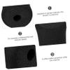 COOLHIYA 8pcs Gym Replacement Parts Leg Extension Machine Cover Foot Pads Tube Grip Foam Roller Pad Replacement view 4