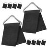 Happyyami 30sets Trampoline Tie Down Anchor Kit Swingset Accessories Outdoor Replacement Parts Trampoline Net Triangle Rings view 4