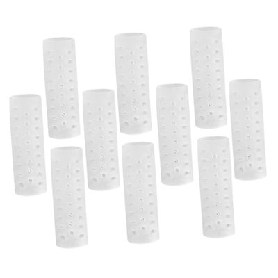 Ipetboom 5pairs Anti-wear Breathable Toe Sleeves for Toe Protection Elastic Sebs Material Soft and Skin-friendly for Daily Use High Heels and Sports Activities