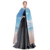 YKJJFVZ Beautiful View Of The Sea Print Rogue Cosplay Adult Halloween Witch Hooded Cloak Cape Unisex Costume For Horror Parties Masquerade view 3