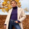 IVOVFANZY Womens Turtleneck Tops Long Sleeve Thermal Base Layer Lightweight Undershirt Purple view 4