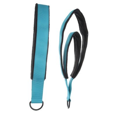 WOONEKY 2pcs Yoga Straps for Stretching Fitness Bands for Exercise Lightweight for and Flexibility and Strength