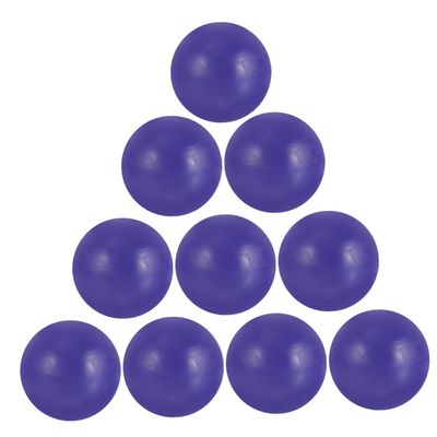 SKISUNO 12pcs Tabletop Soccer Balls Smooth Surface Footballs for Standard Table Games Durable Lightweight Replacement Balls Blue Foosball Accessories