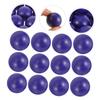 SKISUNO 12pcs Tabletop Soccer Balls Smooth Surface Footballs for Standard Table Games Durable Lightweight Replacement Balls Blue Foosball Accessories view 3