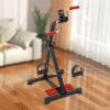 REHOUPTU Compact Pedal Exerciser Bike, Fitness Bike with LCD Screen, Height Adjustable Bike Pedal Exerciser, Within 120kg/264lbs Load Capicity, Use for Indoor Fitness Sport Enthusiasts (Black) view 3