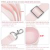 Silicone Boot Set for Cute Owala Water Bottle 32 oz - Includes Non-Slip Sleeve, Shoulder Strap, Perfect Owala Accessories, Fits Owala Tumbler, Owala Free Sip, Pink owala, owala Coffee (Pink) view 4