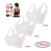 3 Pack Sports Bras for Women, Wirefree Removable Padded Workout Yoga Gym Fitness Bra, 3PC Seamless Women's Underwear view 2