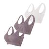 3 Pack Sports Bras for Women, Wirefree Removable Padded Workout Yoga Gym Fitness Bra, 3PC Seamless Women's Underwear view 1