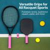 UDRIPPIN Pickleball Comfort Tour Grips, Cushioned, Sweat-Resistant Overgrips for All Racquet Sports Medium Tack, Moisture-Wicking Grip Tape for Enhanced Comfort & Control (Neon Pink, 30-Pack) view 2