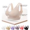 3 Pack Sports Bras for Women, Wirefree Removable Padded Workout Yoga Gym Fitness Bra, 3PC Seamless Women's Underwear view 3