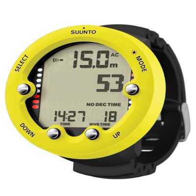SUUNTO Zoop Novo Wrist Scuba Diving Computer, Lemon Yellow