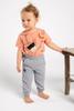Kidddio Baby & Toddler Jogger Pants - Premium Quality Unisex Baby Clothes, Soft, Comfortable Cotton, Versatile & Durable for Newborn and Toddler - Pack of 3, 9 Months, Gray/Indigo/Navy Blue view 2