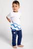 Kidddio Baby & Toddler Jogger Pants - Premium Quality Unisex Baby Clothes, Soft, Comfortable Cotton, Versatile & Durable for Newborn and Toddler - Pack of 3, 9 Months, Gray/Indigo/Navy Blue view 4