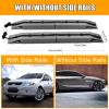 Yirtree 1 Pair Universal Car Roof Rack Soft Pads, Luggage Carrier System for Kayak Surfboard Canoe, 2 Heavy Duty Tie Down Straps, 2 Tie Down Rope, 2 Quick Loop Strap Grey view 4