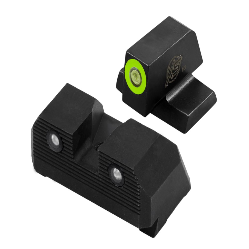 XS Sights R3D 2.0 Sights Compatible with Smith & Wesson CSX (Green)