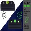 XS Sights R3D 2.0 Sights Compatible with Smith & Wesson CSX (Green) view 4
