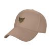 Angry Wolf Baseball Cap for Men Women Adjustable Closure Golf Dad Hat Natural view 1