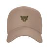Angry Wolf Baseball Cap for Men Women Adjustable Closure Golf Dad Hat Natural view 2