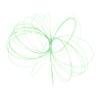 HONMEET Training Nylon Badminton String Durable Racket String for Beginners Easy to Install Bright Green Color for Skill Improvement and Training view 1