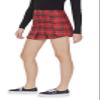 Forever 21 Plaid Mini Skirt RED Small view 3