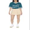 Forever 21 Pleated Mini Skirt Oatmeal Medium view 1