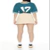 Forever 21 Pleated Mini Skirt Oatmeal Medium view 3