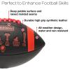 Xcello Sports Huddle Hero Junior Football 2-Pack w/Pump (Black/Red and Brown/White) view 4