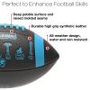 Xcello Sports Huddle Hero Junior Football 2-Pack w/Pump (Black/Blue and Brown/White) view 4