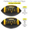 Xcello Sports Huddle Hero Junior Football 2-Pack w/Pump (Black/Yellow and Brown/White) view 3