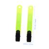 WOONEKY 24pcs Reflective Driveway Markers Fluorescent Belt Clips for Hiking Trail Archery Large Reflective Clips Design view 4