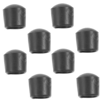 WOONEKY 8pcs Foosball End Caps Foosball Table Rod Covers Pole Safety Plugs Replacement Parts for Football Machine