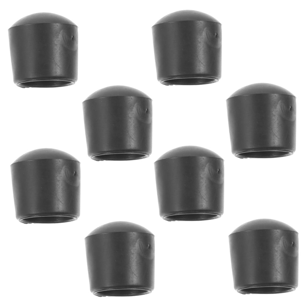 WOONEKY 8pcs Foosball End Caps Foosball Table Rod Covers Pole Safety Plugs Replacement Parts for Football Machine