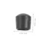 WOONEKY 8pcs Foosball End Caps Foosball Table Rod Covers Pole Safety Plugs Replacement Parts for Football Machine view 2