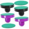 BIUDECO Ice Hockey Pusher Set Pucks Pushers Handles for Air Hockey Tables Enhance Your Game Experience