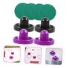 BIUDECO Ice Hockey Pusher Set Pucks Pushers Handles for Air Hockey Tables Enhance Your Game Experience view 4