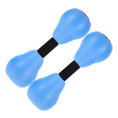 Toddmomy 2pcs Ergonomic Floating Dumbbells for Water Aerobics Dumbbell Diving Weights Swim Pull Buoy Pool Exercise Equipment for Adults